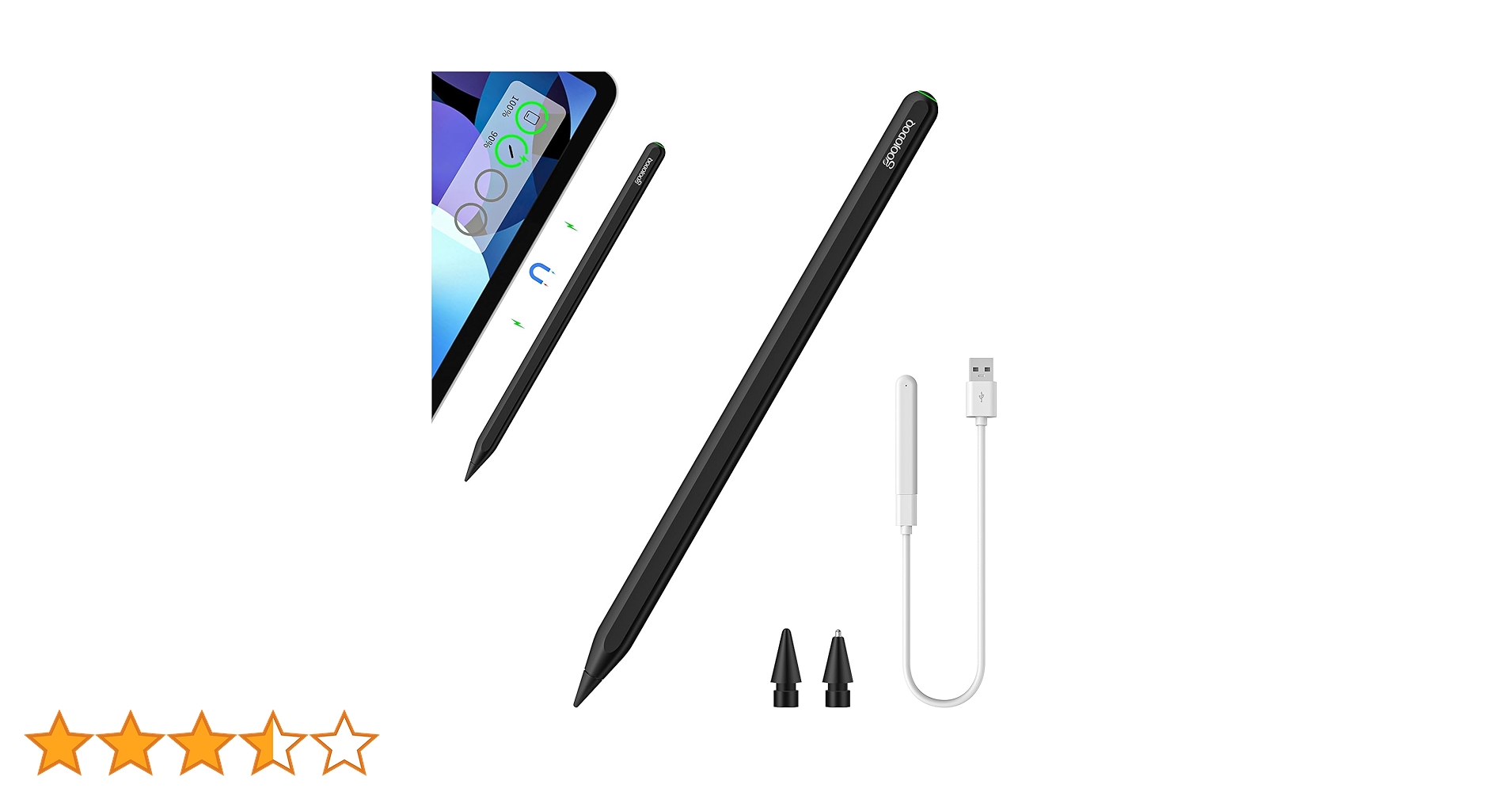 Amazon | GOOJODOQ 新型 GD13+ スタイラスペン ワイヤレス+Type
